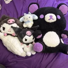 クロミ　リラックマ　シナモン　ぬいぐるみセット