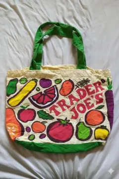 Trader Joe's エコバッグ フルーツデザイン