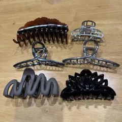 ヘアクリップセット 6個入り