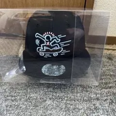 Keith Haring キャップ 黒