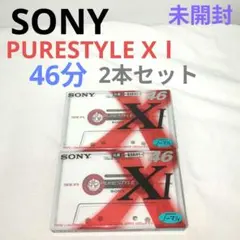 소니 퓨어스타일 XI 일반 카세트 2개 46분