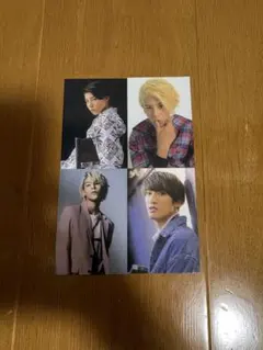 SnowMan 両面カード