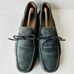 TOD'S トッズ ローファー 27.5cm ネイビー 除菌・消臭済みのサムネイル