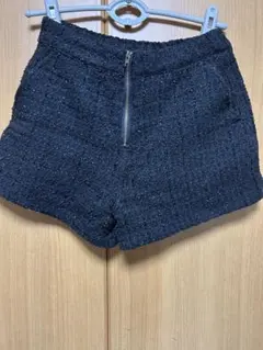 美品ブラック ショートパンツ M