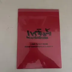 劇場版 ハイキュー!! 第4巻 ビジュアルボード付き