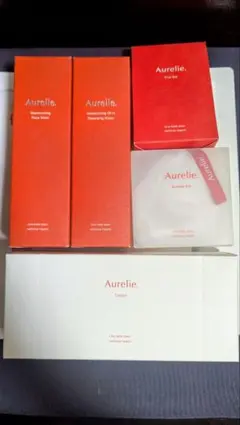 Aurelie オレリー クレンジングウォーター フェイスウォッシュ 5セット