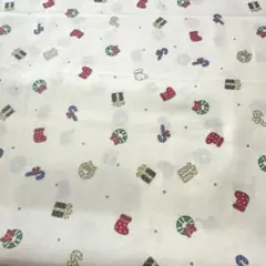 クリスマス柄生地