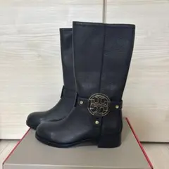 【美品】Tory Burch トリーバーチ　ロングブーツ ブラック 5.5Mのサムネイル