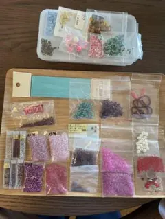 天然石含むビーズアクセサリーキット/ハンドメイド
