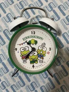激レア！コンパクトサイズ けろけろけろっぴ 置き時計 １９８８年、１９９０年 激レア！コンパクトサイズ けろけろけろっぴ 置き時計 1988