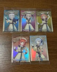 にじさんじ　ウエハース　カード 5枚セット