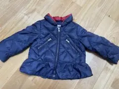 値下げ！familiar ネイビー/レッド キルティングジャケット