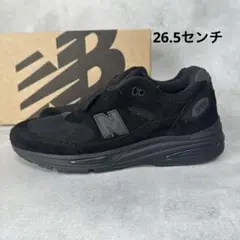 New Balance 991V2 Triple Black U991KK2