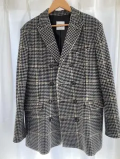 ZARAコート 千鳥柄 ダブルブレストジャケット
