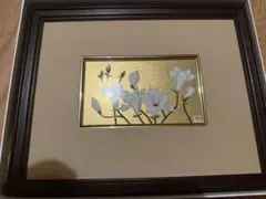 香蘭社 陶額 鶴 縁起物 インテリア 額装 - メルカリ