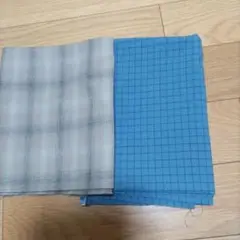 先染め布2枚
