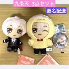 3点セット 九条天 きらどる ぬいぐるみ＆おさんぽーず＆缶バッジコレクション