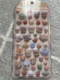 COTTON PUFFY コットンパフィーシール アニマルステッカー