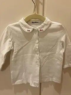 【familiar】子ども襟付きシャツ80