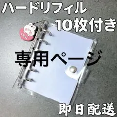 2冊、ハード計40枚　A7 シール帳 透明バインダー シルバー