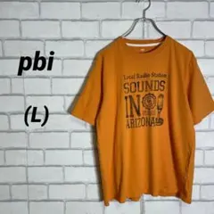 希少品　pbi ヴィンテージTシャツ　アリゾナ　オレンジ　L コットン100%