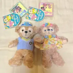 ダッフィー シェリーメイ ぬいぐるみバッジ バッチ スプリングヴォヤッジ