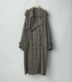 美品】stein LAY OVERSIZED OVERLAP COAT - メルカリ
