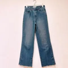 Simplicite シンプリシテェ ストレートパンツ ジーパン デニム Mのサムネイル