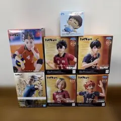 ハイキュー！！ フィギュアセット　6体セット おまけ付き