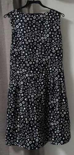 Comme ca Mature　水玉ワンピース　Ｌ 11号　セレモニーにも