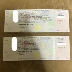 江戸東京博物館 特別展 豊臣兄弟！ 前売券 2枚
