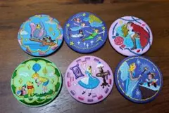 ディズニー キャラクター 刺繍缶バッジ 第一弾