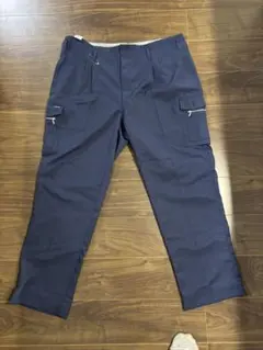 ワークマンズボンTORA ネイビー カーゴパンツ サイズ4L 110cm
