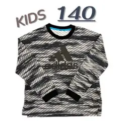 adidas アディダス KIDS キッズ 長袖カットソー 140サイズ 薄手