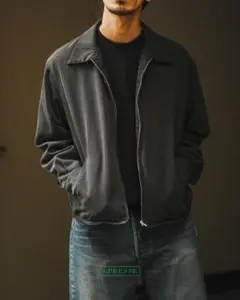 A.PRESSE Black Chambray Detroit Jacket - メルカリ