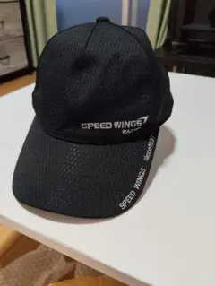 SPEED WINGS RACING メッシュキャップ ブラック