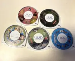 PSP ディスク5枚 カセット