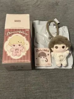 ディムー DIMOO Crush on Coffee ぬいぐるみキーチェーン