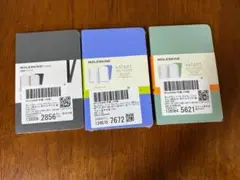 【未開封】MOLESKINE Volant ノート ポケットサイズ 2冊3セットのサムネイル