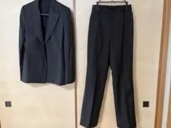 コムサイズム ストライプ パンツスーツ上下 リクルートスーツ 9号