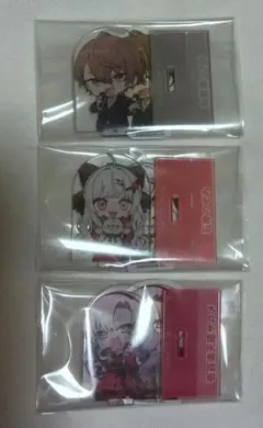 にじさんじチョコエッグ　加賀美ハヤト、石神のぞみ、壱百満天原サロメ　3点セット