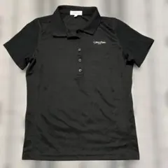 Calvin Klein ゴルフ レディース ポロシャツ 黒 M