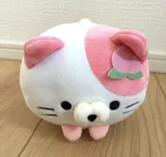 もちふわ！ころころにゃんこ 福島限定 ぬいぐるみ ご当地　桃