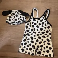 水着と耳付き帽子のセット