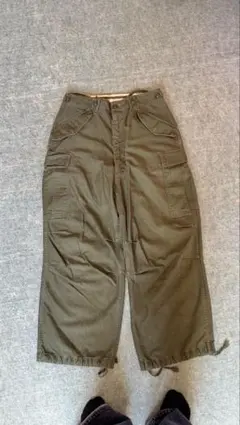 50s米軍実物 M-51 フィールドパンツ カーゴパンツ　SHORT-SMALLのサムネイル