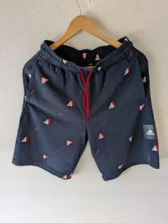 adidas ネイビー ショートパンツ