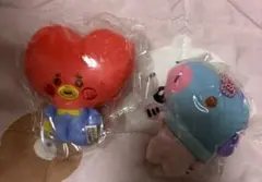 BT21 ぬいぐるみ マスコット 2点セット TATA MANG BTS