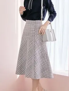 any sis ライトツイード調 スカート