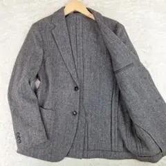 グレー テーラードジャケット