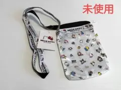 未使用　ハローキティ　50周年　ビニールショルダーバッグ　サンリオ　キティちゃん